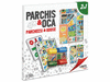TABLERO PARCHIS - OCA MADERA CON ACC. 40X40 CM