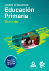 CUERPO DE MAESTROS. EDUCACIN PRIMARIA. TEMARIO