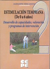 ESTIMULACIN TEMPRANA (DE 0 A 6 AOS) - 2  DESARROLLO DE CAPACIDADES, VALORACIN