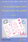 APRENDIENDO A LEER: MATERIALES DE APOYO 1