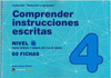 COMPRENDER INSTRUCCIONES ESCRITAS - NIVEL 4