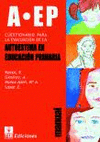 A-EP HR AUTOECORREGIBLES ( CUESTIONARIO DE AUTOESTIMA PARA EDUCACION PRIMARIA