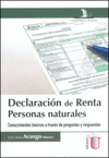 DECLARACIN DE RENTA PERSONAS NATURALES. CONOCIMIENTOS BSICOS A TRAVS DE PREGU